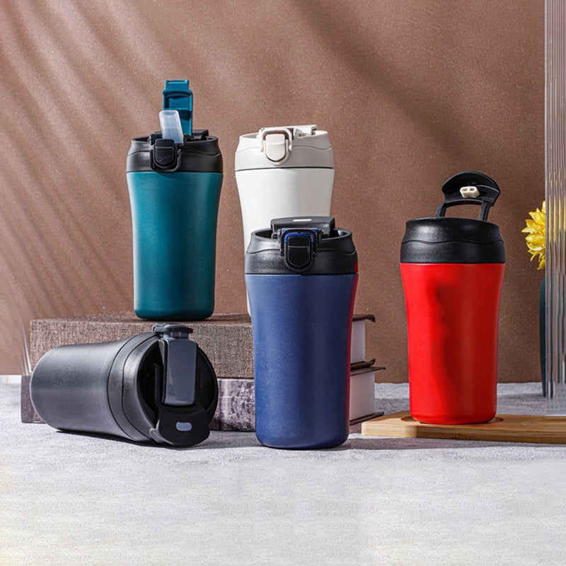 Portable Coffee Thermos Mug Stainless Steel